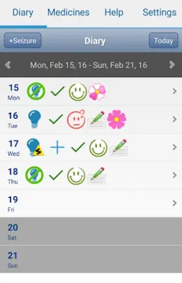 EpiDiary android App screenshot 6